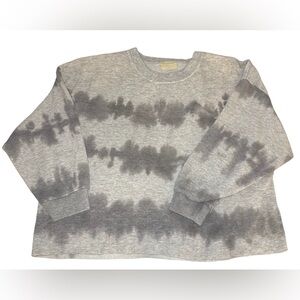 Ragabond Crop Gray TieDye Style Sweatshirt 2019 Size Medium